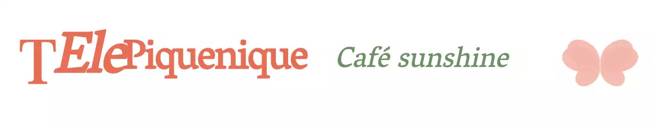 Para um café com um conceito caloroso e emocional com uma ilustração simples de uma borboleta em verde e cor-de-rosa.