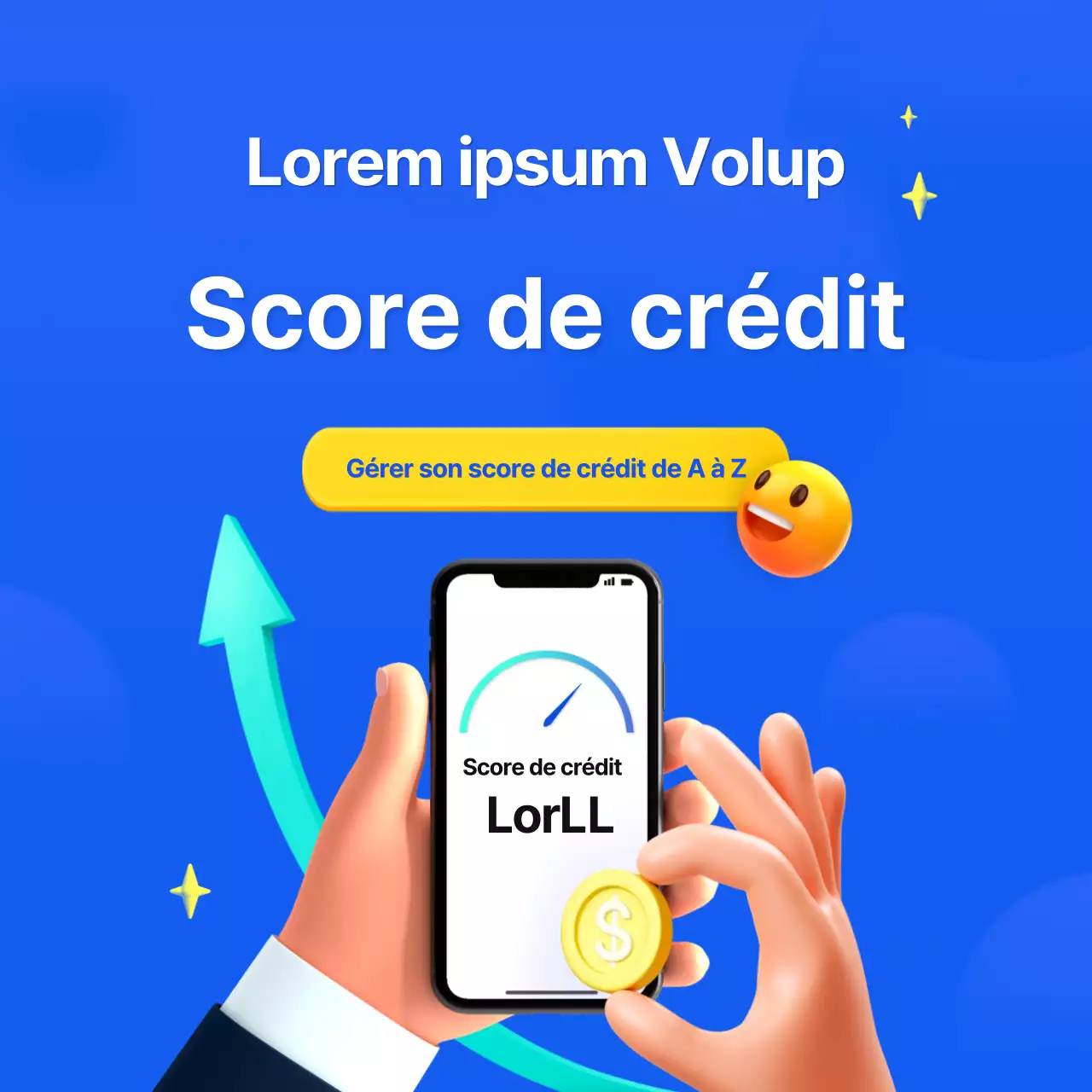 Promote Blue, l'application fintech de gestion simple du score de crédit
