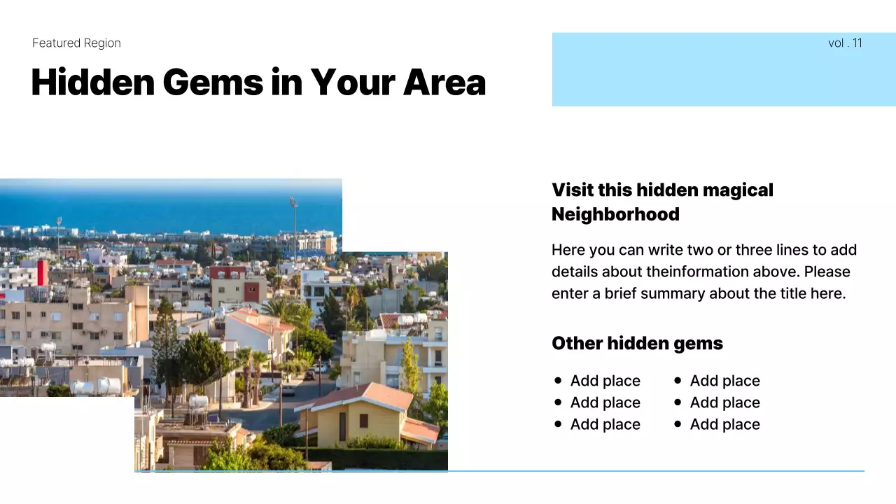 Blue Modern Culture Newsletter Presentation