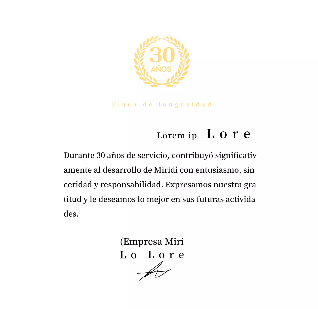 Concepto de placa de antigüedad con símbolo de laurel