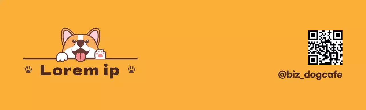 Etichetta di intestazione del prodotto Orange Dog Cafe