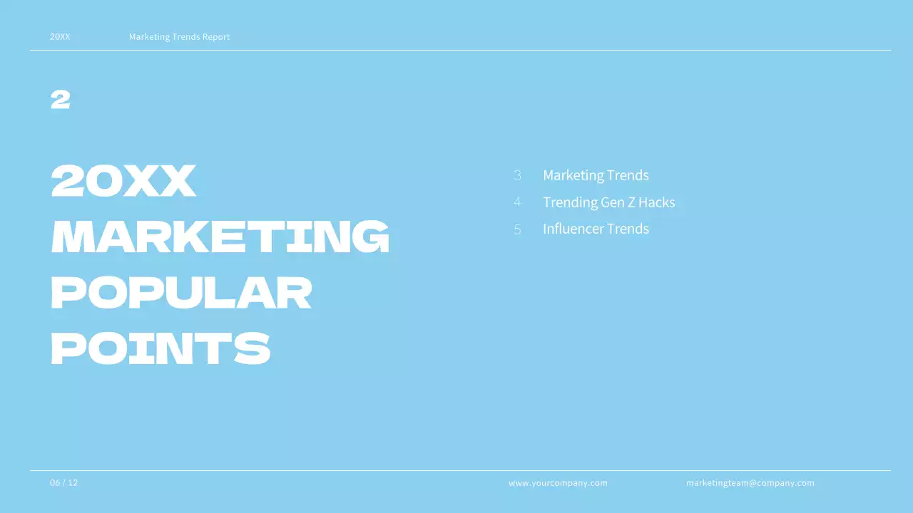 Grey Professional 마케팅 보고서 프레젠테이션