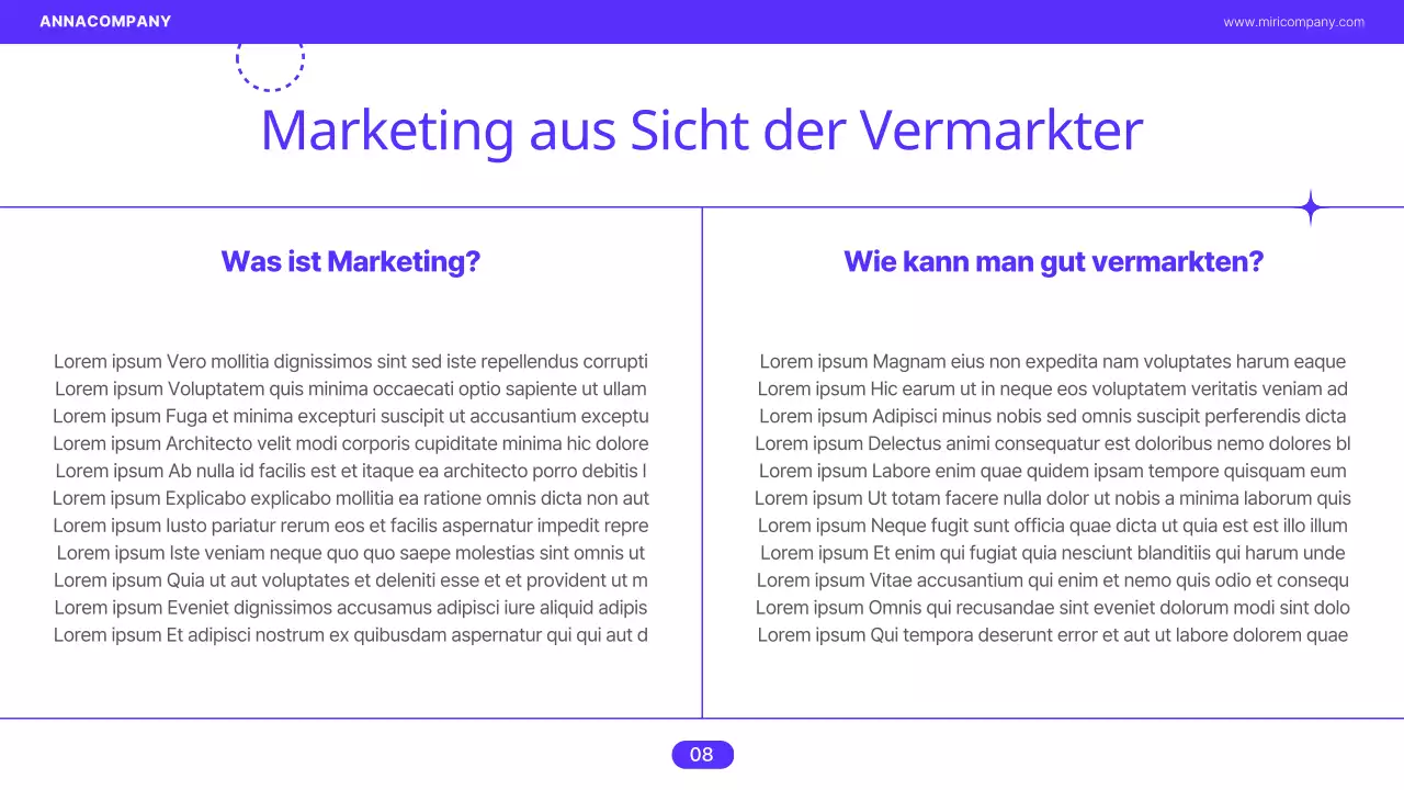 Ein kitschiger Business Guide mit weißem Hintergrund