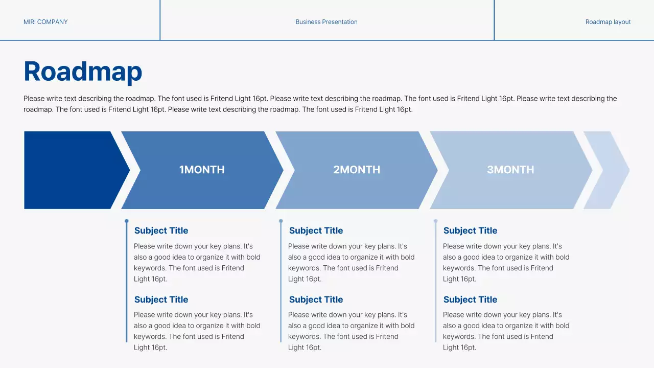 Modern business reports in blue and gray