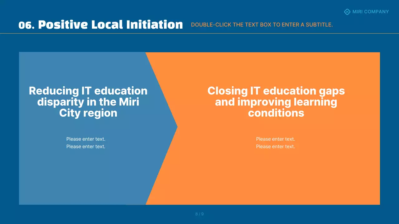Blue Modern Annual Report Document Presentation