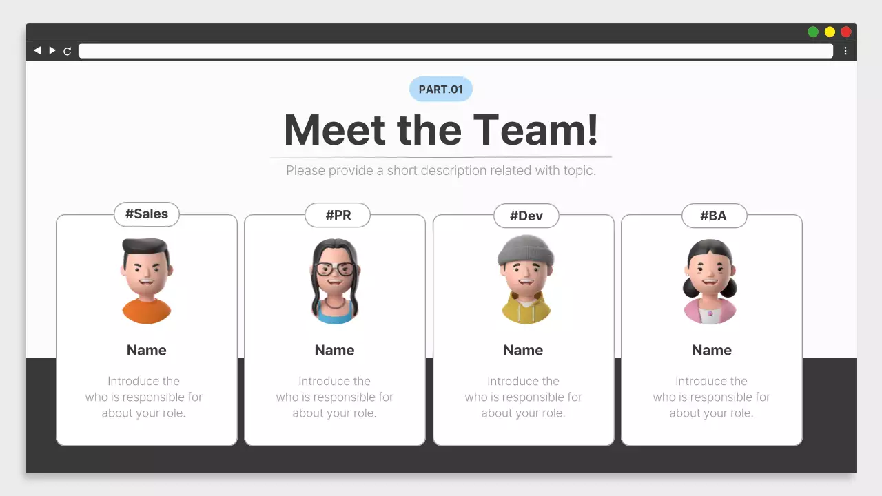 White Clean Training Template Presentation