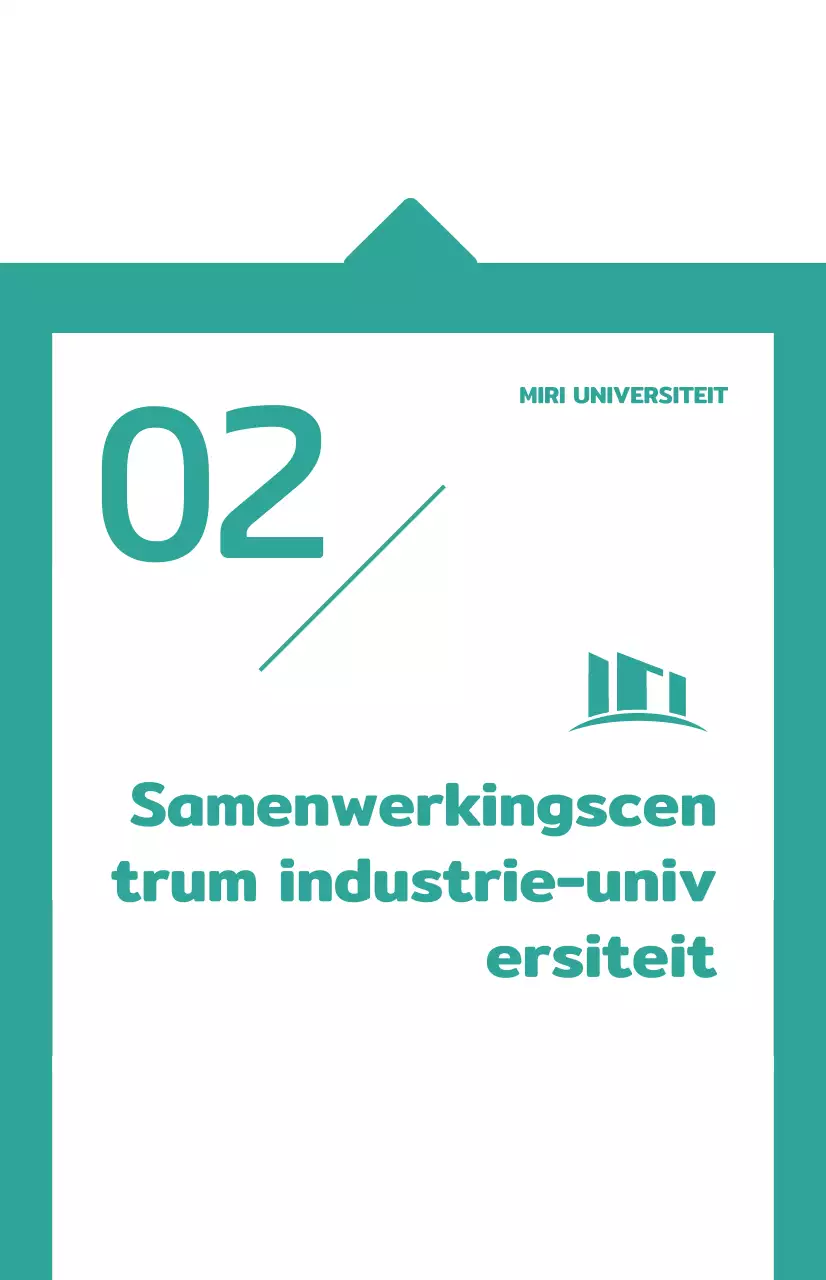 Bedrijfsafdelingen introduceren met een turquoise, schoon tekstballonconcept