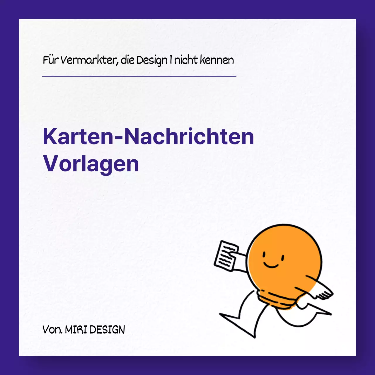 Ein Marketing-Leitfaden für einfache Fotorahmen in Lila und Orange