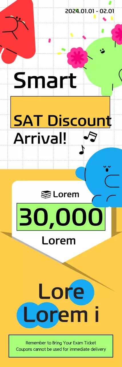 Venda de SATs na livraria com um toque alegre