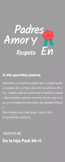 Caligrafía del Día de la Madre con ilustración de clavel rojo