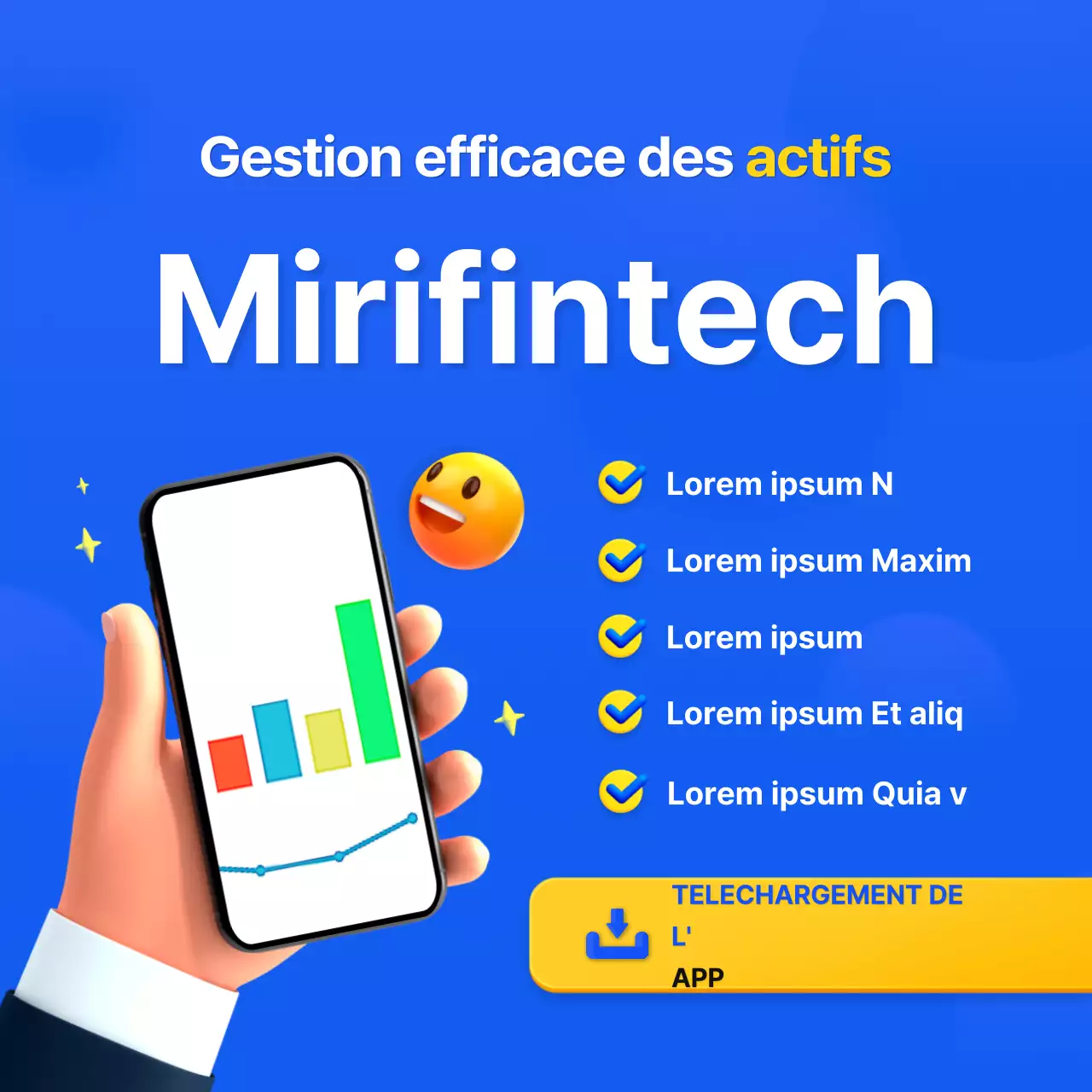 Promote Blue, l'application fintech de gestion simple du score de crédit