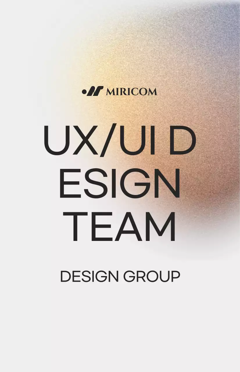 Introdução simples do departamento com uma ilustração de ruído a cores sobre um fundo esbranquiçado