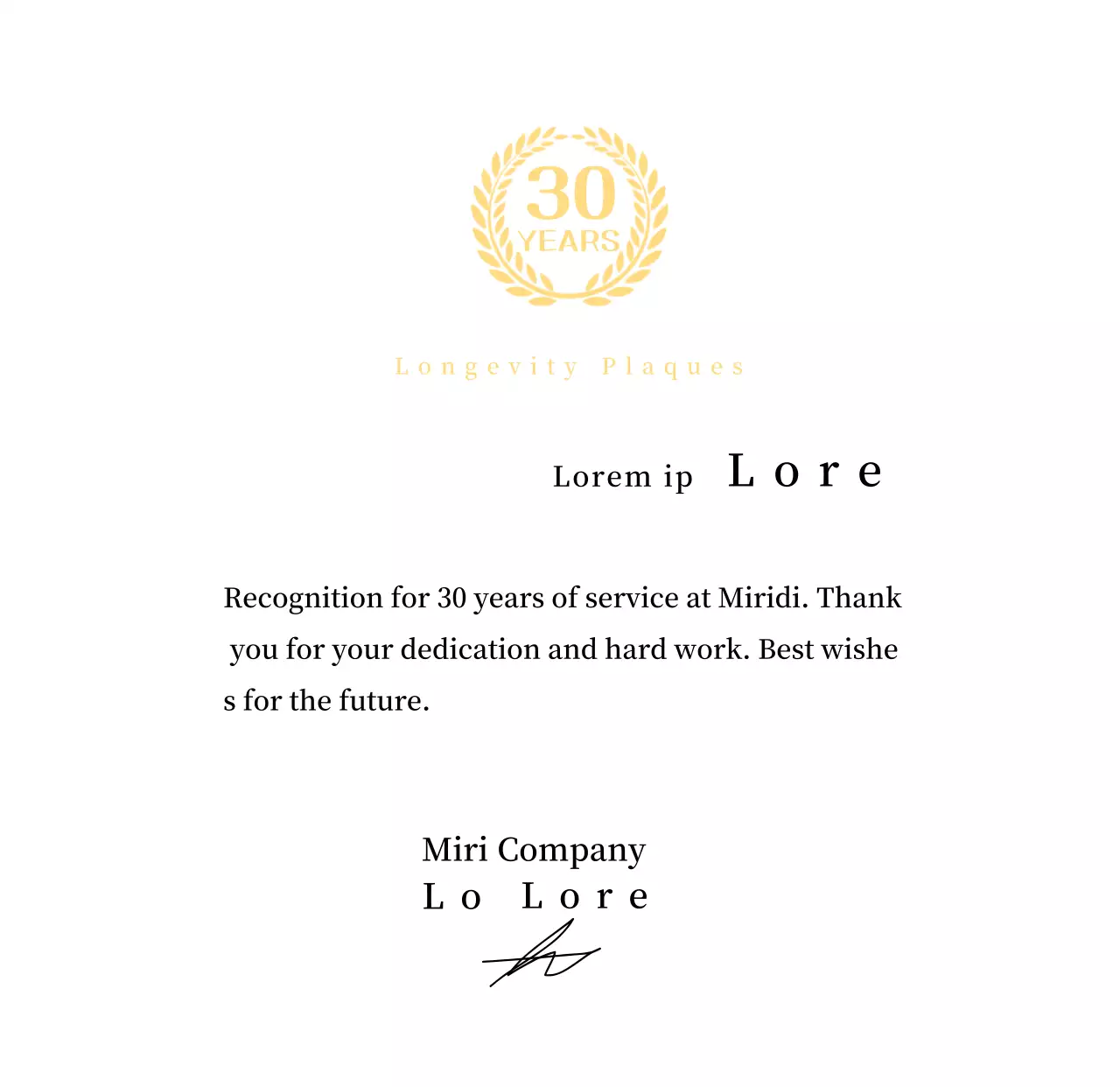 Plakat layanan panjang perusahaan dengan simbol pohon salam