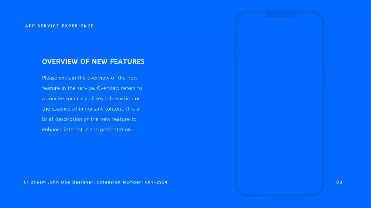 Blue Modern App Design Proposal Presentation