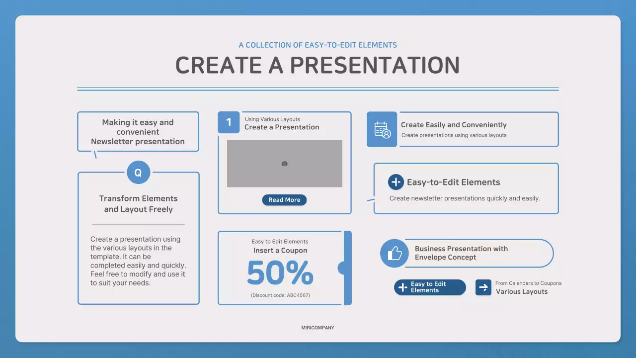 Bản tin giới thiệu của Công ty Blue Modern