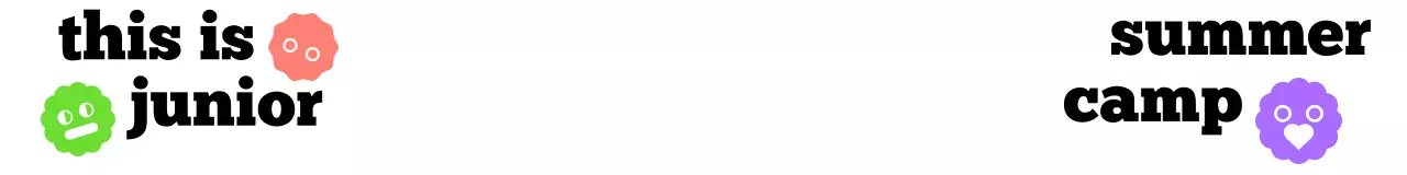 Kamp bahasa Inggris musim panas yang mendidik dengan ilustrasi yang lucu