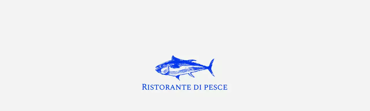 Merchandising per ristoranti di pesce blu di Heathertack