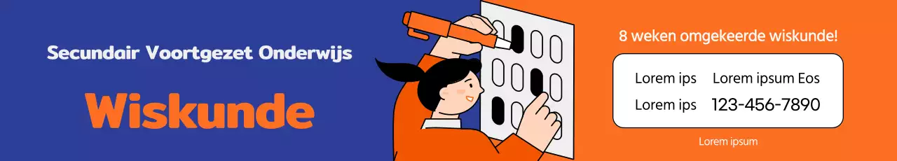 Schoolpromotie met blauwe en oranje OMR-kaart conceptillustraties