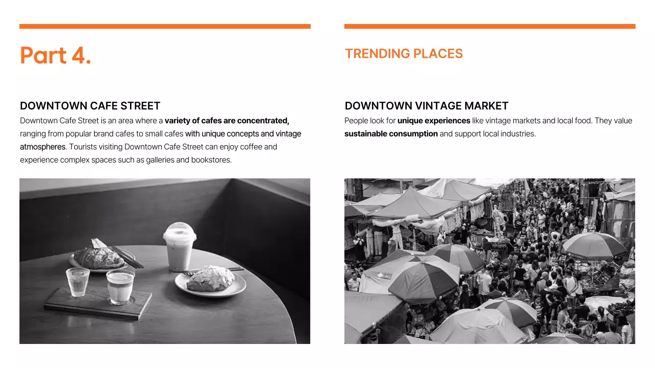 Orange Modern Marketing Report Presentation