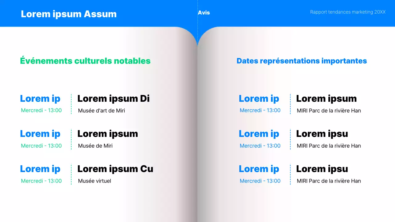 Rapport sur les tendances marketing de la Génération MZ en bleu et menthe