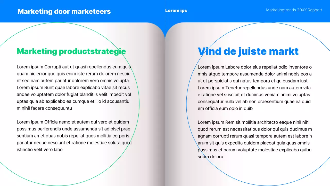 Kitscherig Generation MZ marketingtrendsrapport in blauw en mint