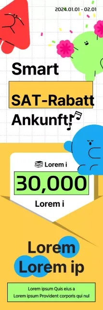 Buchhandlung SATs Verkauf mit einer fröhlichen Note