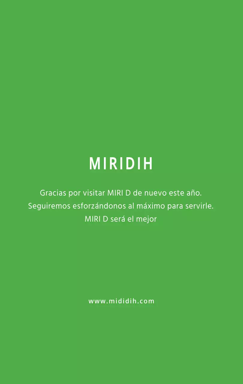 Bonito calendario de sobremesa ilustrado de temática familiar en color verde