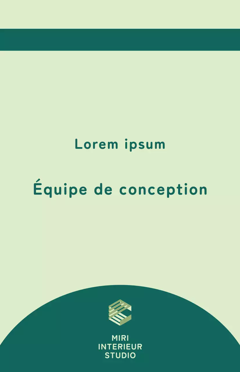 Drapeau d'affiliation à fenêtre surlignée avec le nom de l'équipe surligné dans une palette de couleurs vertes