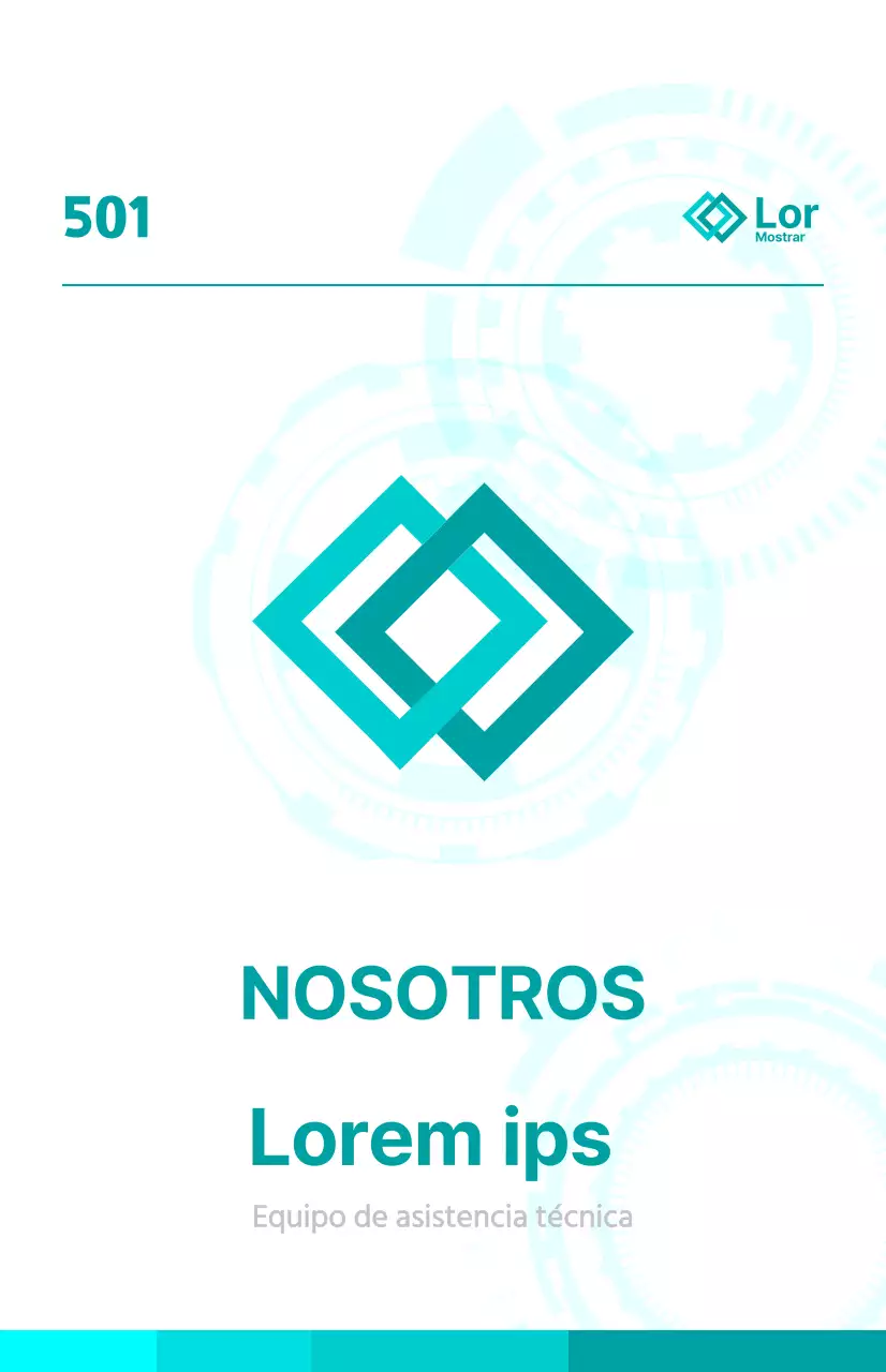 Anuncio brillante de afiliación corporativa con gráficos de máquinas