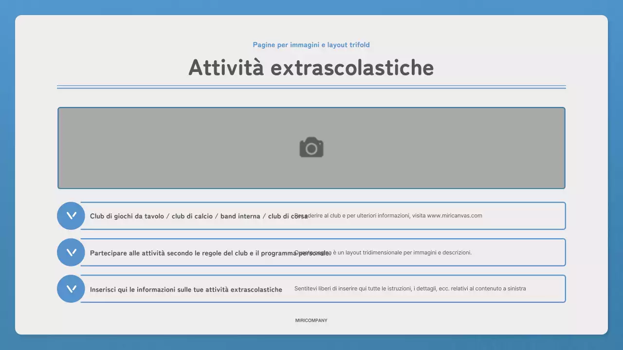 Promuovete la vostra newsletter con una semplice lettera in blu e blu navy
