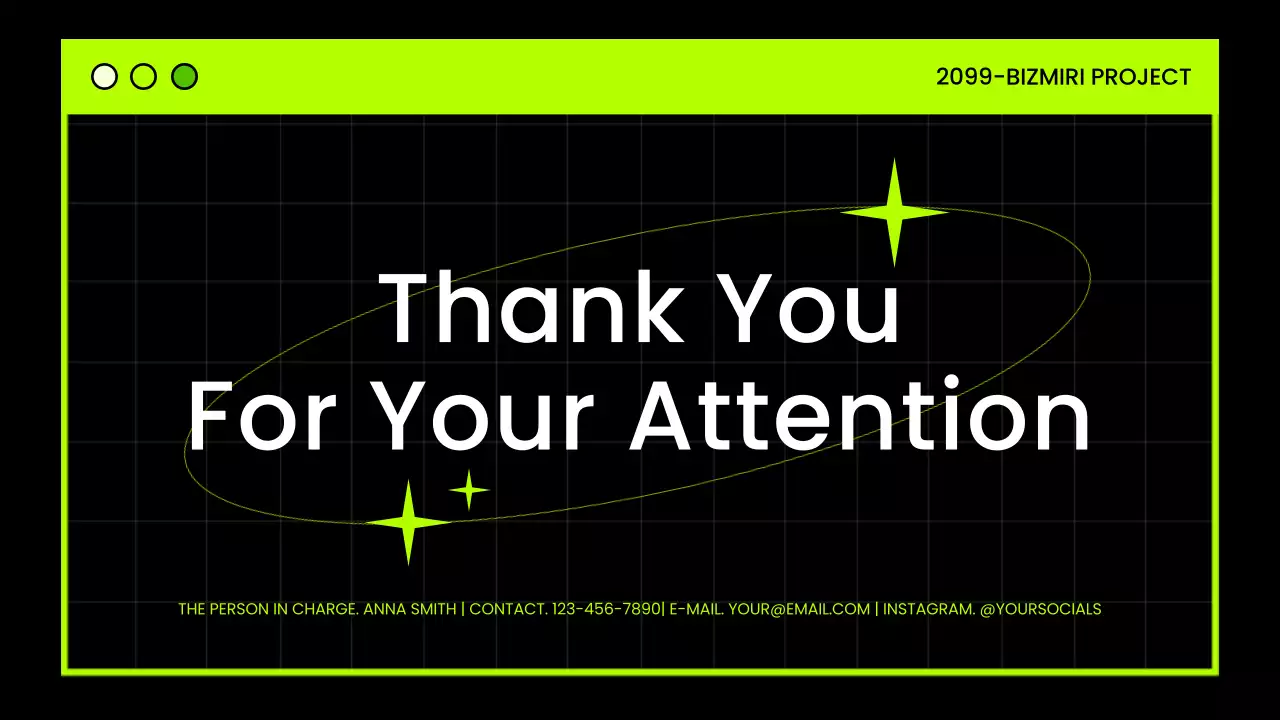 네온 모던 마켓 리서치 프레젠테이션