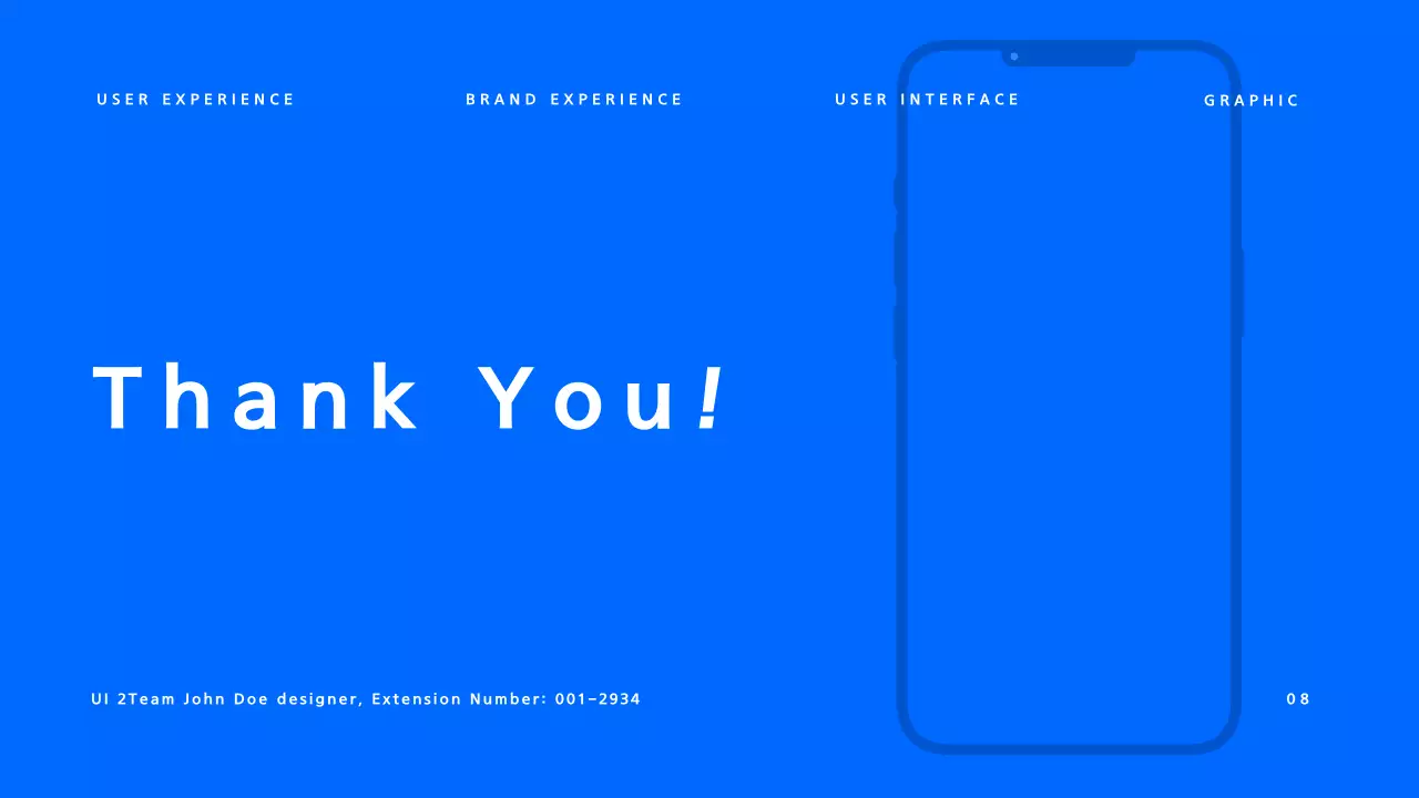 Blue Modern App Design Proposal Presentation