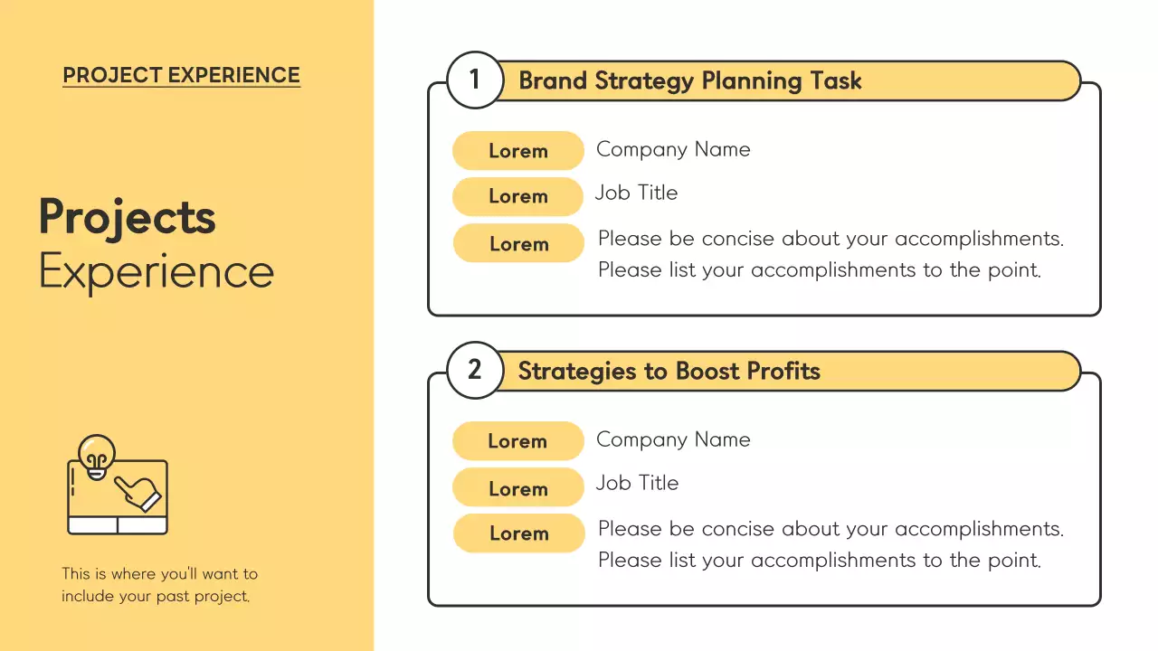 베이지 모던 직원 편지 프레젠테이션