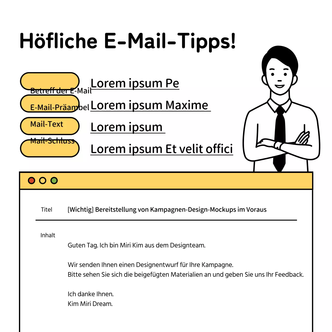 Yellow's einfacher Leitfaden für unternehmerische Fähigkeiten