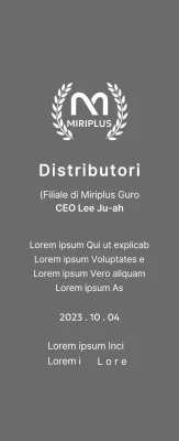 Targa di merito con logo del marchio e corona d'alloro nel concetto di Outstanding Dealer Award.