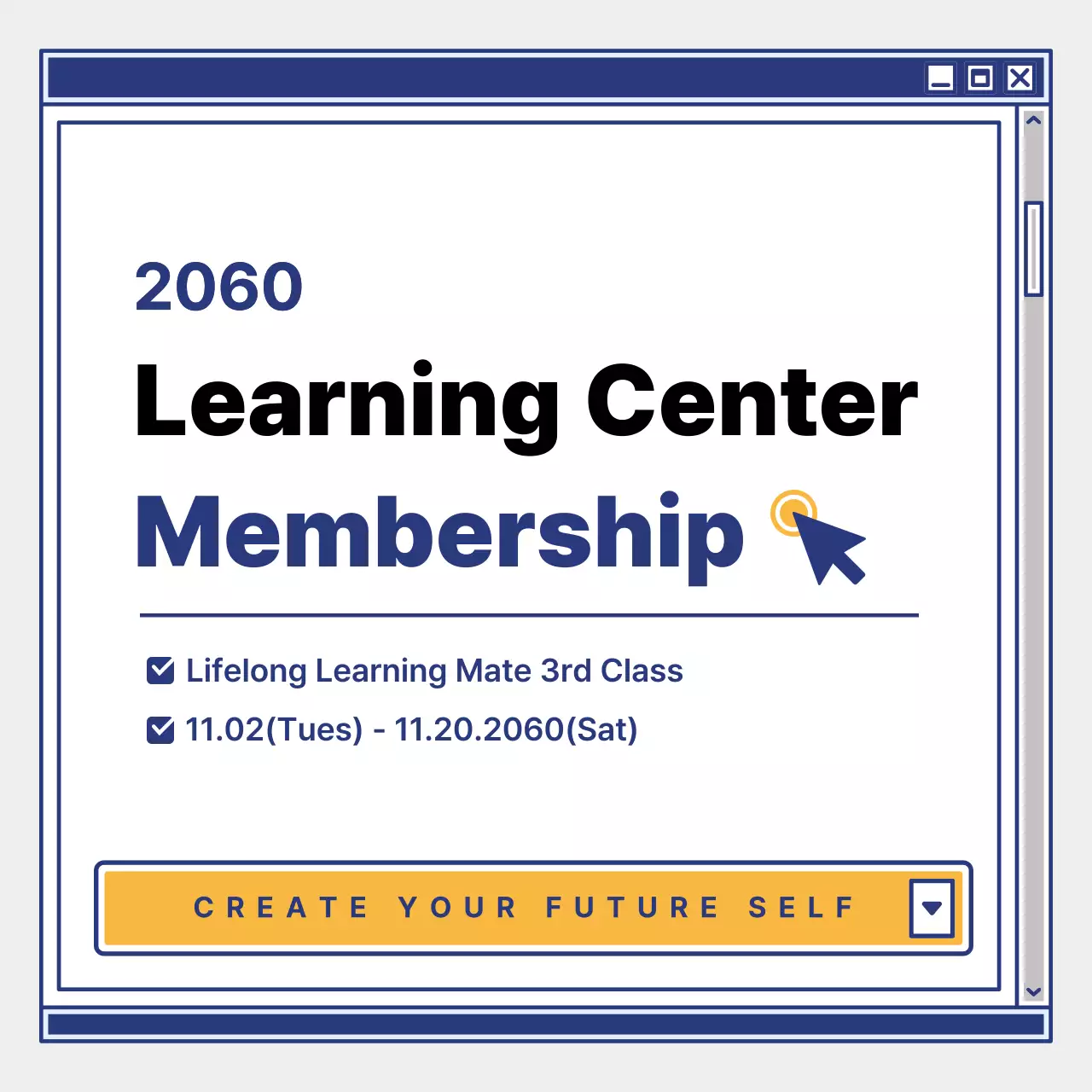 Blue Modern Education Promotion Instagram Carousel