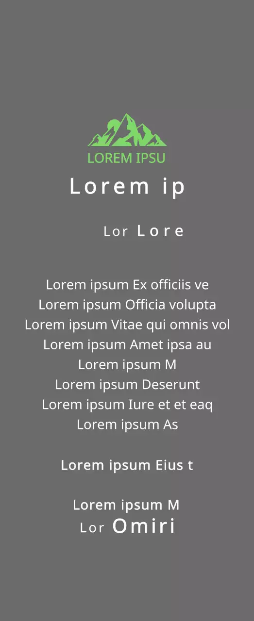 Placa de finisher de club de montaña con logotipo del club concepto con ilustración de montaña verde