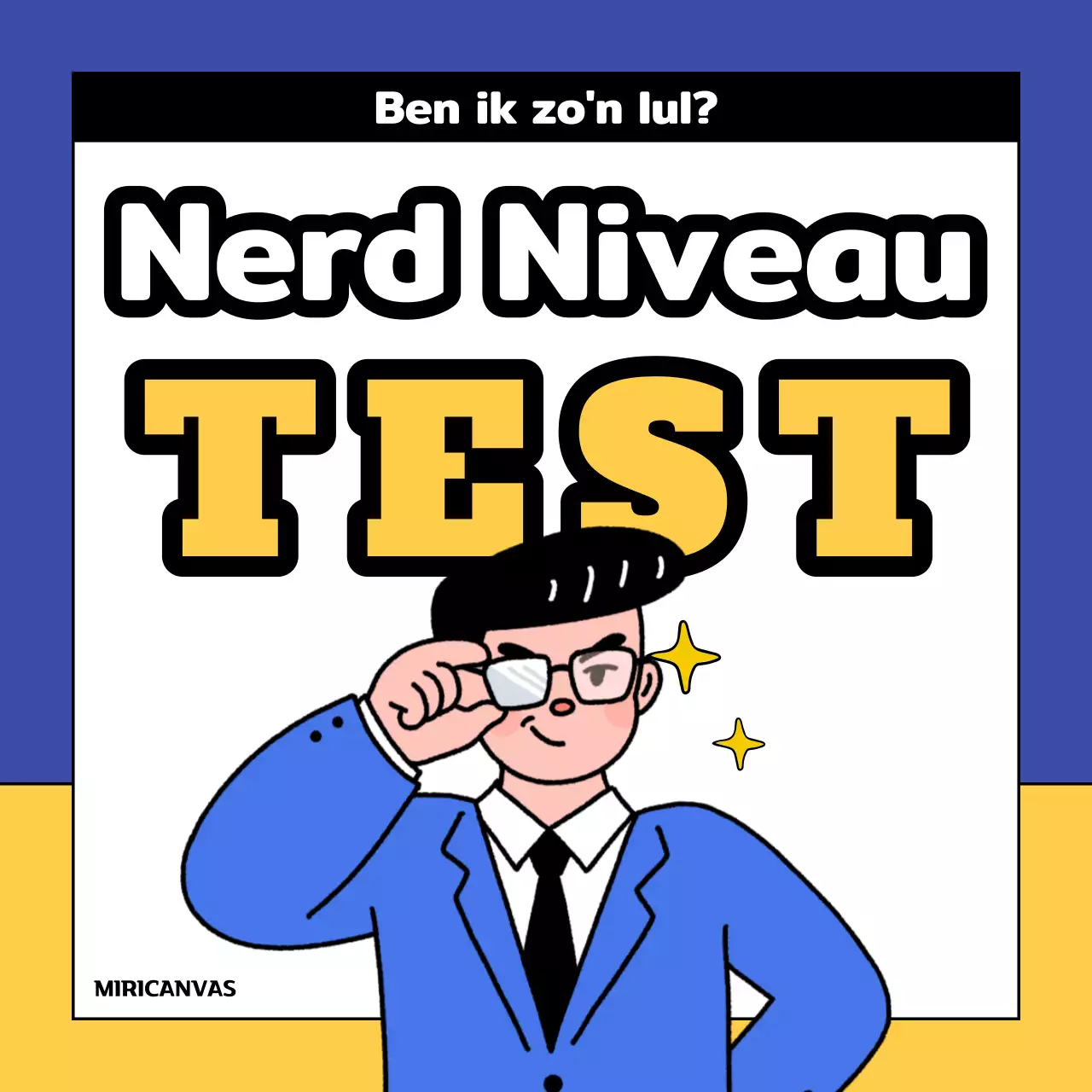 Blauw-Geel's Sicko Testenquête