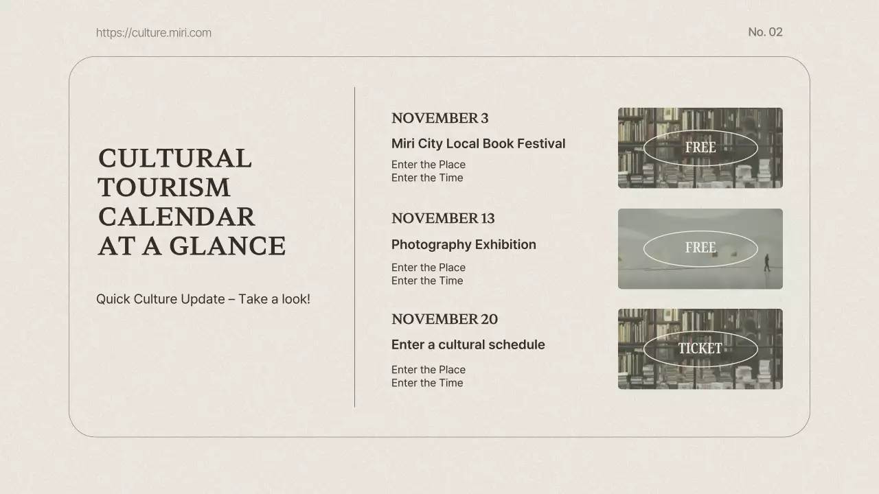 Beige Classic Culture Newsletter Presentation