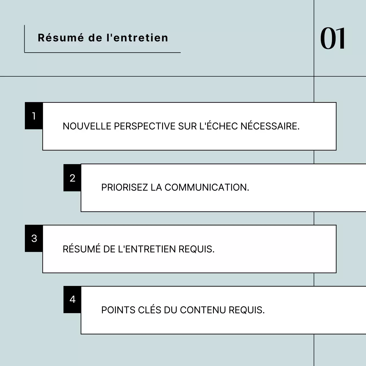 Un simple poste d'entretien d'entreprise en bleu clair