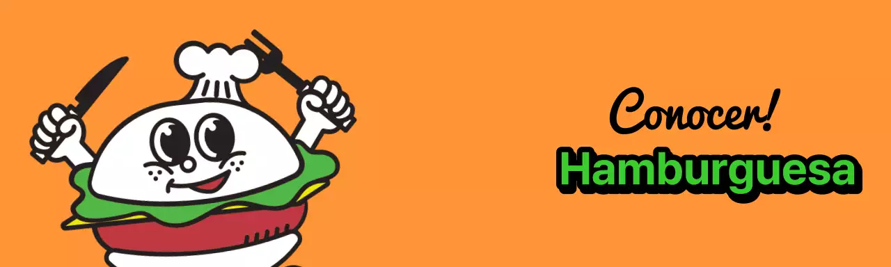 Mercancía de marca de hamburguesas artesanales de color naranja y verde de Heathertack