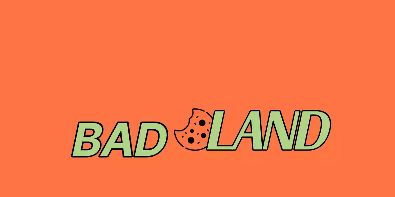 Oranje en chartreuse bakkerij café koekjes verpakking header tack