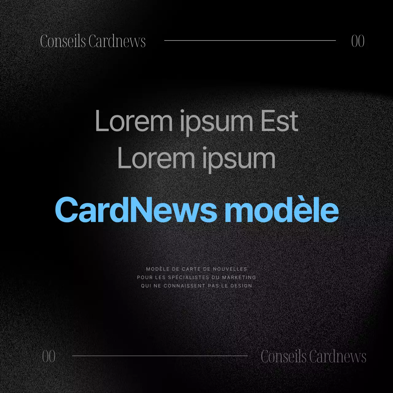 Un poste d'affaires moderne en noir et bleu clair