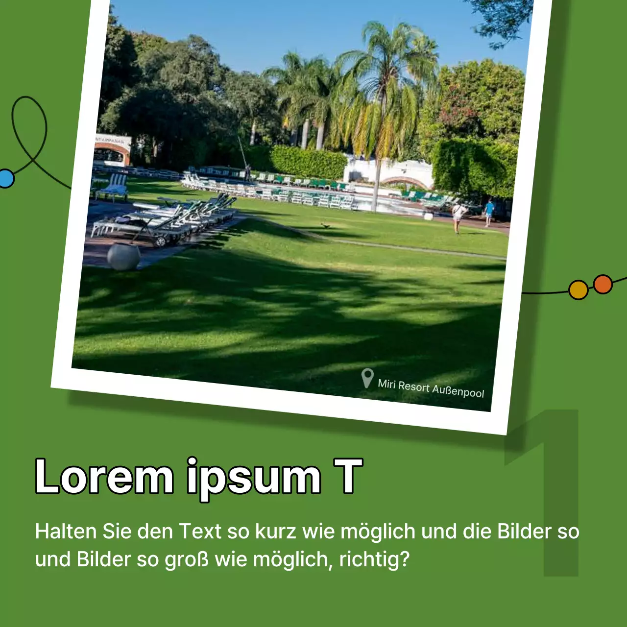 Ein fotozentrierter Prospekt mit einem Hauch von Hellblau