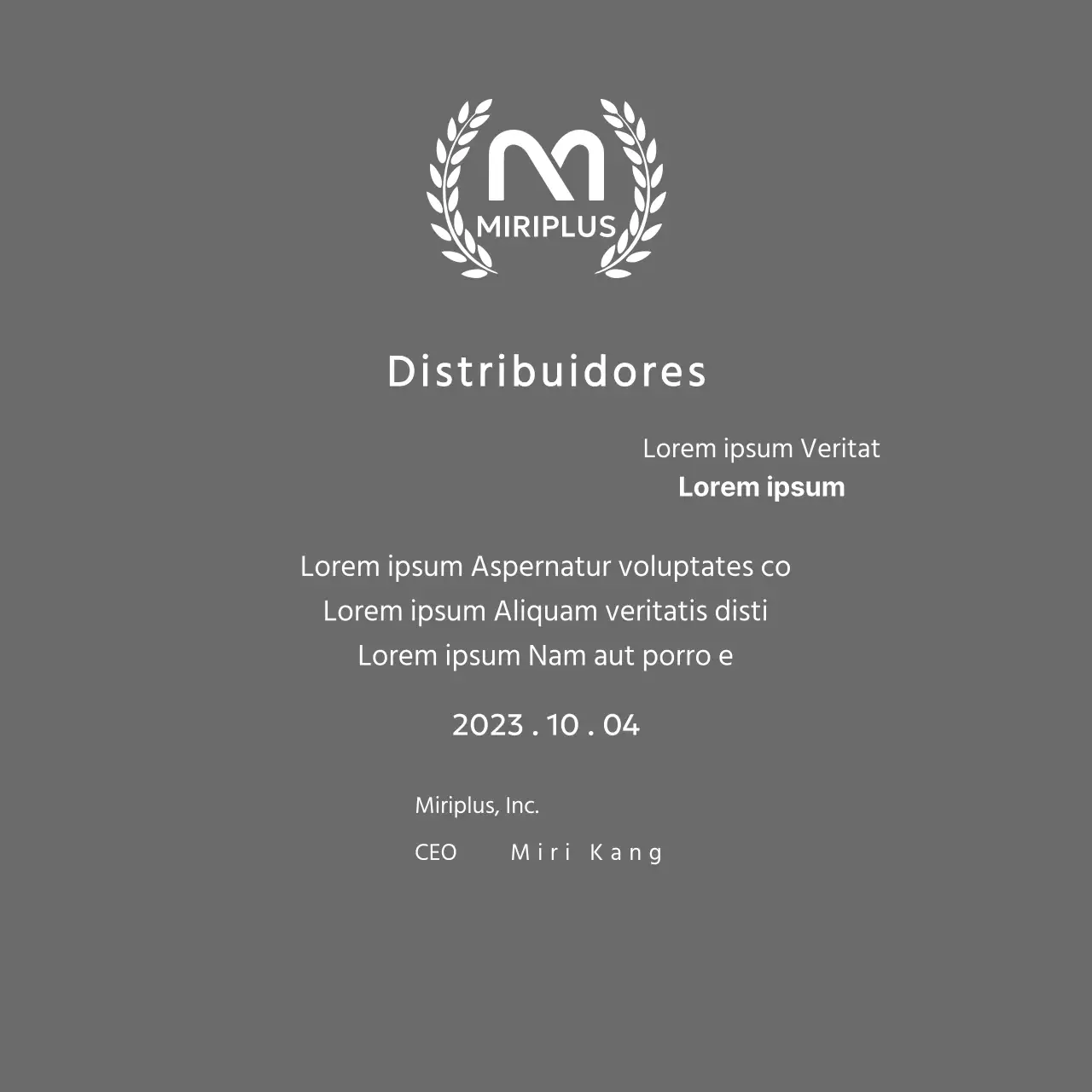 Placa de mérito com o logótipo da marca e coroa de louros no conceito Outstanding Dealer Award.