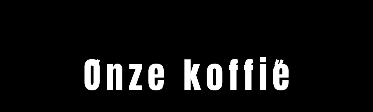 Roastery Cafe merchandise kopspijker in zwart