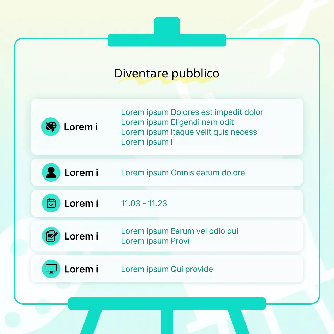 Promuovere il concorso di personaggi kitsch della Zecca