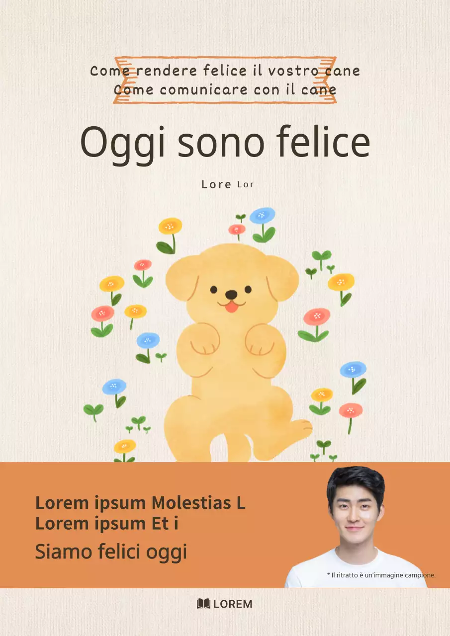 Copertina semplice arancione per animali domestici