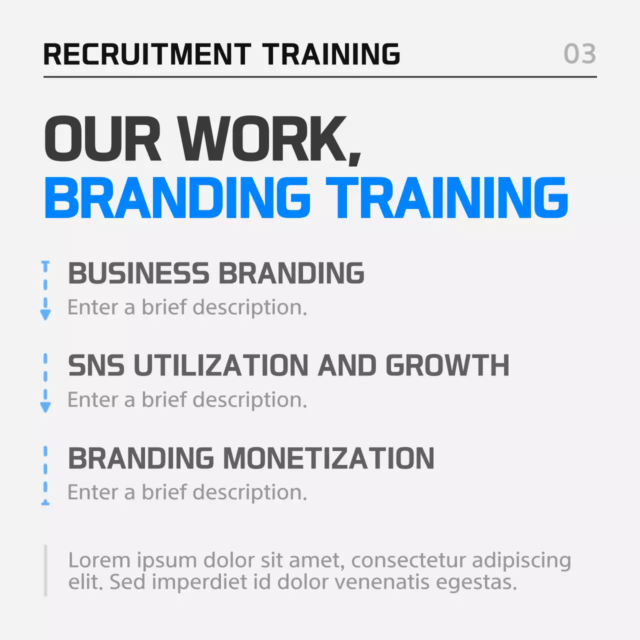 Black Modern Recruitment Notice Instagram Carousel