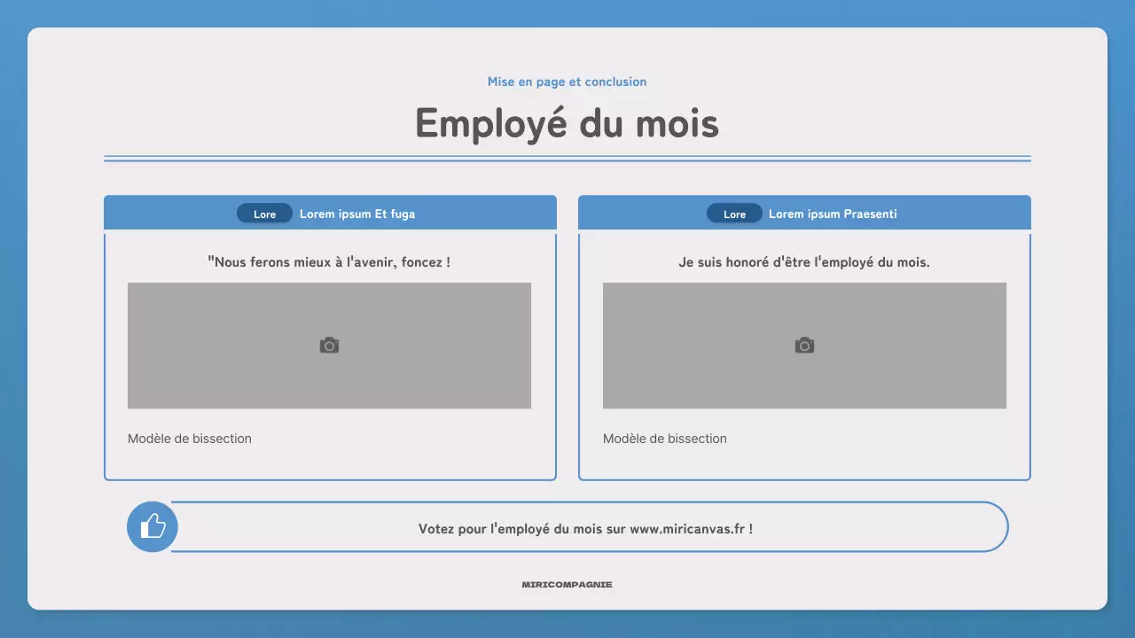 Faites la promotion de votre lettre d'information avec une lettre simple en bleu et bleu marine